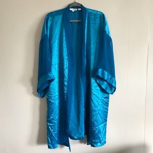 Silky Polyester kimono